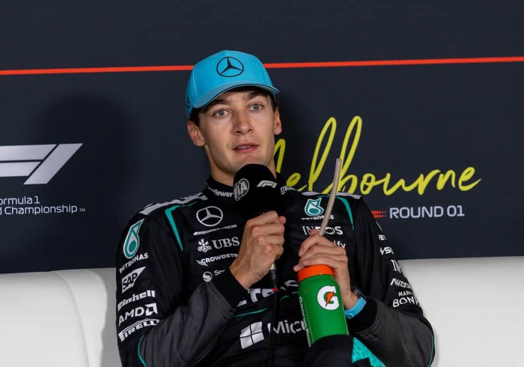george russell mercedes AusGP
