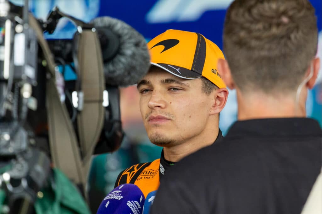 Lando Norris discusses the challenges of managing new energy recovery systems during qualifying at Albert Park.