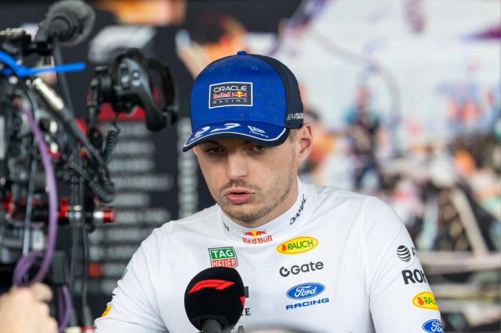 Max Verstappen voices his criticism of the new 2026 Formula 1 regulations during a post-qualifying interview at the Australian Grand Prix.