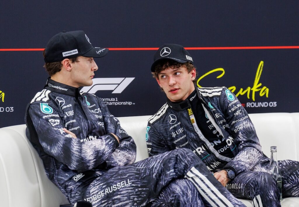 kimi antonelli mercedes