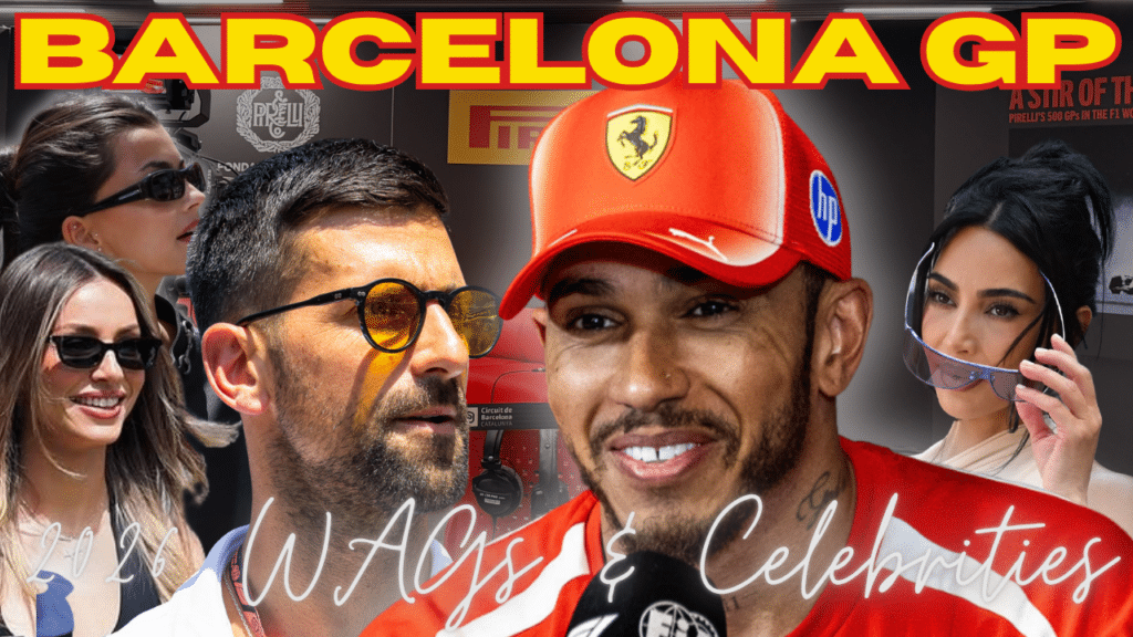 f1 wags barcelona 2026