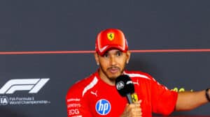 lewis hamilton ferrari Barcelona gp 2026 ハミルトン「自力で勝ちたい」―ラッセル発言に反論、フェラーリ1年目との違いを語る