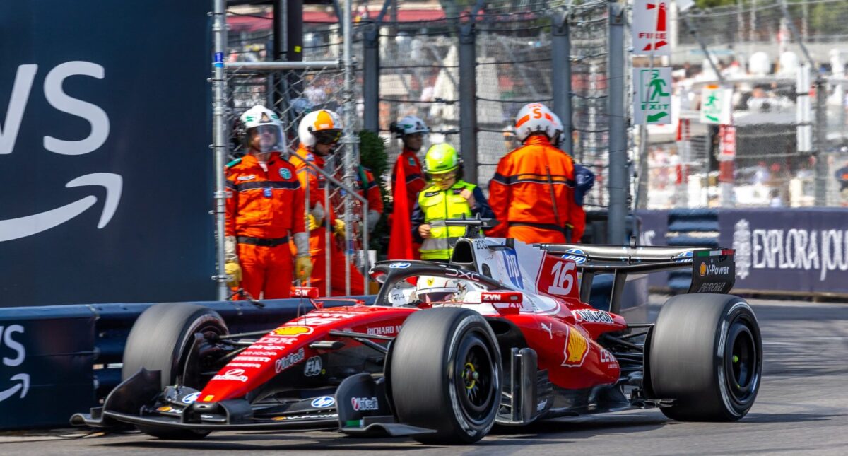 charles leclerc ferrari monaco gp 2026 フェラーリのシャルル・ルクレール、2026年モナコGPにて