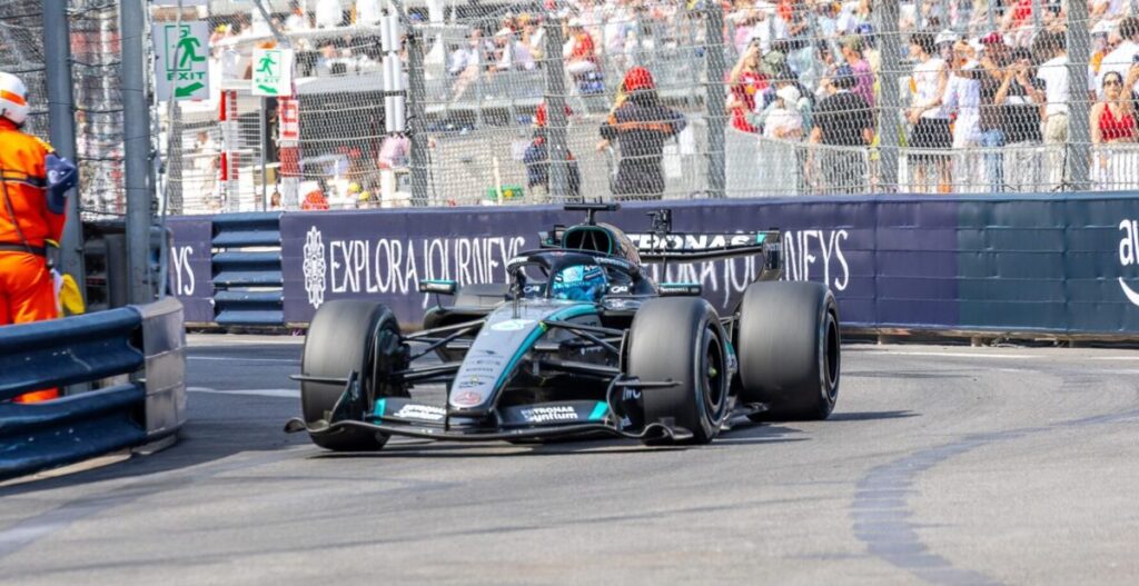 george russell mercedes monaco gp 2026 【バルセロナGP】FP1結果