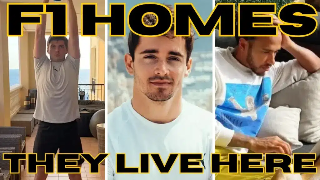 f1 driver homes