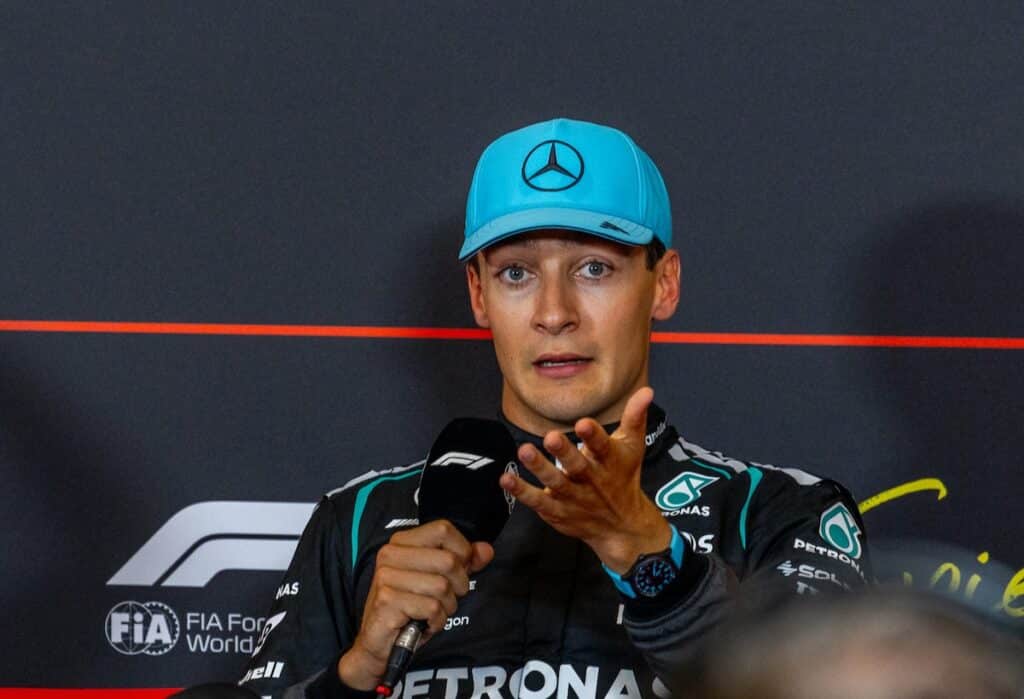 george russell mercedes austria