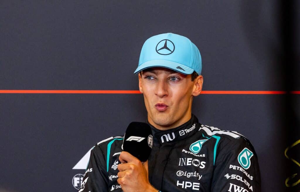 george russell mercedes austria