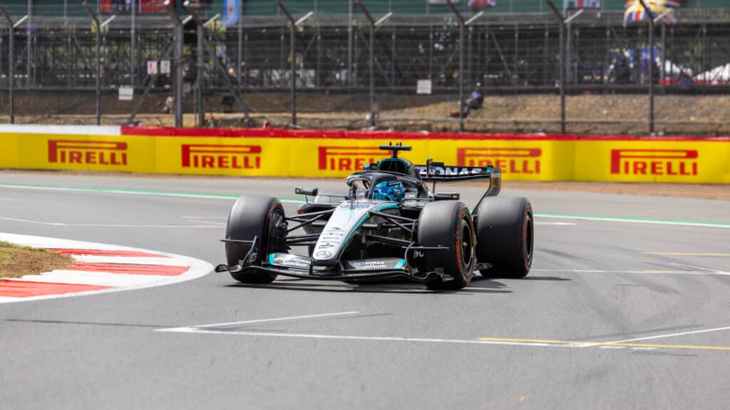 george russell mercedes UK