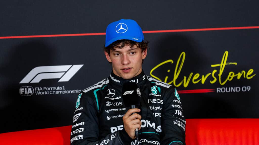 Kimi Antonelli Mercedes UK