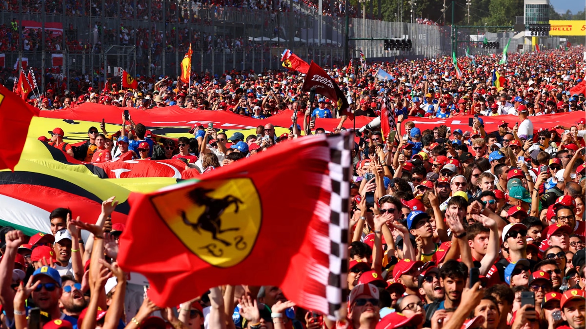 Italian GP fans 2026