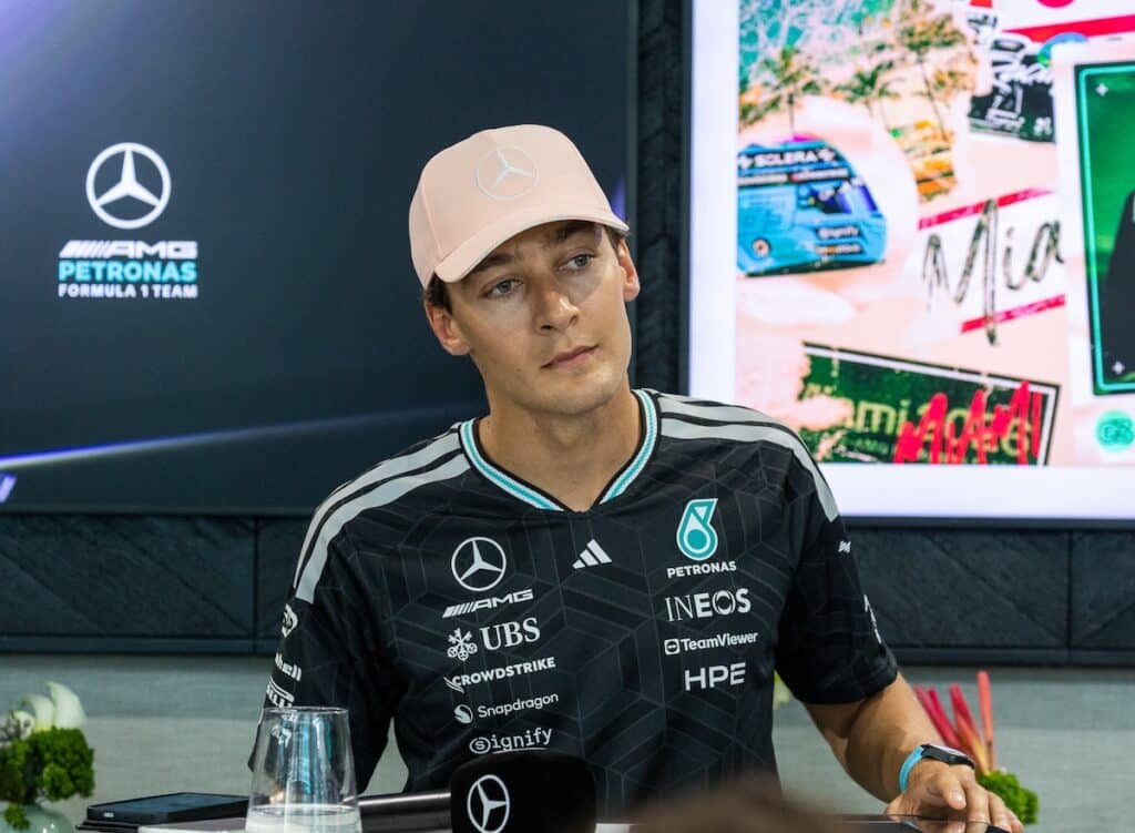 george russell mercedes