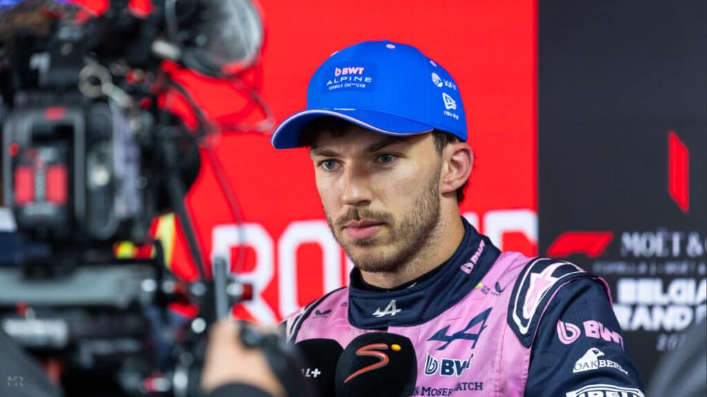 Pierre Gasly Alpine F1 Racing Team
